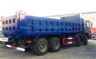 Komersial 371 HP 8x4 Diesel Dump Truck, Pasir Dump Truck Q235 Steel Body