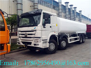 336 HP 8x4 Air Container Truck / Commercial Water Truck 75km / H Kecepatan Maks