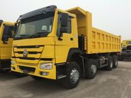 12 Roda Howo 8x4 Dump Truck, Konstruksi Dump Truck Euro 2 Emisi Standar