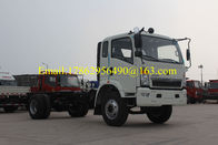 90km / H HOWO 4x2 Truk Trailer Traktor 9.726L Kapasitas Mesin ZZ4181M3611W