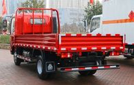 HOWO 4x2 Pengiriman Kargo Truk, Flatbed Cargo Truck 9.726L Displacement ZZ1167M4611