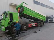 SINOTRUK HOWO 8x4 Tipper Truck For Mining Optional Driving Type Long Menggunakan Life