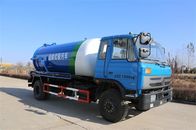 Blue Septic Tank Pump Truck Tujuan Khusus Kendaraan Dengan Pemindahan 6.494L