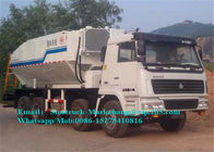 Efisiensi Biaya Tinggi 15 Ton HOWO Mining Dump Truck Campuran Ammonium Explosive 450 Kg / Min