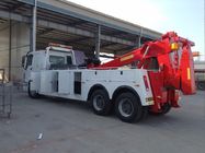 20 Ton 6x4 Heavy Duty Road Wrecker Truck Euro II Emisi Dengan Panjang 40m Baja