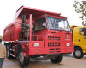 Satu Sleeper Cabin Sinotruk Tipper Truck, Howo Quarry Dump Truck 33cbm Capacity