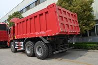 Truk Tambang Berat Euro 2 Komersial, 70 Ton Dump Truck 6x4 ZZ5607S3841AJ
