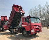 10 Wheeler 30 Ton Mining Dump Truck 336hp Dengan Transmisi HW19710 ZZ3257N3847A