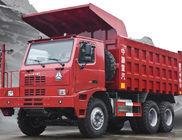 Sepuluh Dump Truck Wheeler Terbaru 6x4, 371hp Sinotruk Hydraulic Dump Truck
