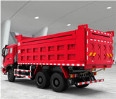 Red SINOTRUK Euro II Mining Dump Truck Dengan Φ420mm Single Plate Dry Clutch