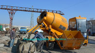Sinotruck Konstruksi Beton Peralatan Mobile Concrete Mixer Truck SW2000