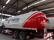Ponsel Howo Propane Tank Truck / LPG Delivery Truck 8x4 36000 Liter ZZ1317N4667W