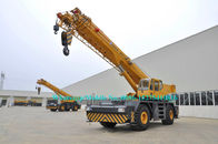 Kuat Gradeability XCMG Mobile Crane / 55 Ton All Terrain Crane Four Wheel Drive