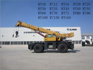 Semua Wheel Drive Boom Truck Crane XCMG 70 Ton Crane 194 Kw Power RT70U RT70E