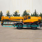 High End 4x4 Mobile Boom Truck Crane Untuk Lapangan Minyak / Lokasi Konstruksi Tambang RT150