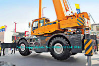 Kuning XCMG Derek Lahan Kasar, 200 Ton Truck Crane RT200E Kinerja Tinggi