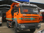 Beiben 2634K 340HP Tugas Berat Dump Truck 6x4 10 Wheeler LHD Kuat Off Road Performance