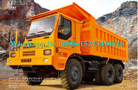 North Benz Merek Beiben 6x4 7042KK 70Ton Heavy Off Road Tipper Tambang Dump Truck untuk DR CONGO Rough Terrain Road