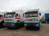 North Benz merek baru 8x4 4134B 50Ton 340hp 12 wheeler Berat Off Road Container Cargo Truck untuk Afrika