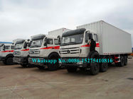 North Benz merek baru 8x4 4134B 50Ton 340hp 12 wheeler Berat Off Road Container Cargo Truck untuk Afrika