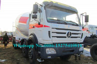 Utara Benz NG80B 2638P 8x4 40Ton 380hp 16 18 cbm Beton Mixer Truck untuk Beton Batching plant