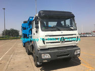 Beiben Merek 380hp 6x6 Prime Mover Truck Off Road Type Untuk RWANDA UGANDA KENYA