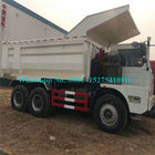 Sinotruck HOWO dump truck pertambangan 30 ton / 50 ton / 70 ton 6 * 4 420HP truk tipper ZZ5707S3840AJ