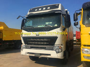 SINOTRUCK HOWO A7 420hp 8x4 Pasir Membawa Dump / Dumper Truck Untuk Pasar Ghana