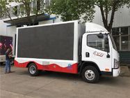 FAW 4x2 Diesel LED Screen Mobile Advertising Truck Pengganti 3707ml