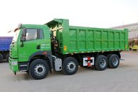 FAW 8x4 12 Wheel Dump Truck, Warna Hijau 32 Ton Dump Truck Tipper Truck