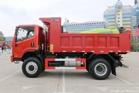 Euro 3 JIEFANG Faw Tiger V 4x2 Diesel Light Dump Truck 4/5 Ton
