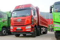 FAW J6P Lhd Heavy Duty Dump Truck 8 * 4 Tipper Kapasitas Kaku Rendah / Dumper 40 Ton