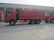 Tugas Berat CNHTC HOWO Dump Truck 336hp Engine / SINOTRUK Dumper Truck