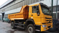 HOWO 4X2 Berkendara 336 hp 10 roda euro 2 truk sampah standar untuk transportasi morden