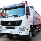 HOWO 50T Penambangan Dump Truck Sinotruck 6 * 4 450hp / Euro 2 Tipper Penambangan Berat