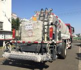HOWO 10000L Peralatan Konstruksi Aspal Truck Mounted Driving Mode