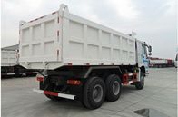 3 Axle HOWO 30 Ton Heavy Duty Dump Truck Di Afrika Euro 2 Tipe Transmisi Manual