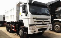 3 Axle HOWO 30 Ton Heavy Duty Dump Truck Di Afrika Euro 2 Tipe Transmisi Manual
