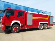 Truk Khusus Merah, HOWO Heavy Duty Emergency 6x4 Fire Fighting Truck