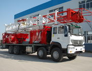 600 m Truck Mounted Mesin Bor Air Portabel BZC600CA Dengan HOWO Chassis Dan Mesin 2300r / Min