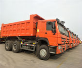 336HP 6x4 Drive Wheel Heavy Duty Dump Truck Kapasitas 31 - 40t
