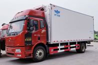 Jenis Bahan Bakar Diesel Pendingin Truk Kontainer Truk Kargo Berat 4x2 Kecepatan Maksimal 96 km / J