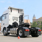 White Faw J7 35 Ton 4x2 Tractor Truck 3800mm Wheelbase Euro 5 Pemindahan 12.52L