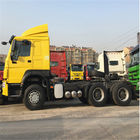 Sinotruk Howo 6x4 371HP Traktor Trailer Truck Euro 2 Jenis Bahan Bakar Diesel