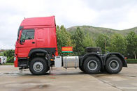 Sinotruk Howo 6x4 Tractor Head Truck 371HP Euro 2 Jenis Bahan Bakar Diesel