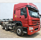 Sinotruk Howo 6x4 Tractor Head Truck 371HP Euro 2 Jenis Bahan Bakar Diesel