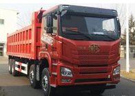 FAW JH6 12 Roda 420hp 8x4 Dump Truck Untuk Transportasi Standar Euro 5