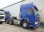 Sinotruk HOWO 6x4 420 hp Tractor Trailer Truck Euro 2 Kapasitas Mesin 8L