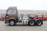 FAW J6P 40 Ton 6x4 Truk Traktor Diesel Dengan Mesin Xichai CA6DM3 Dan Ban 12R22.5