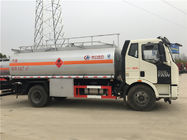 FAW 4x2 Roda 15000 Liter Mobile Fuel Dispenser Truck 8450x2500x3200mm